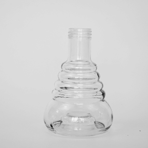 Fruit juice glass bottle