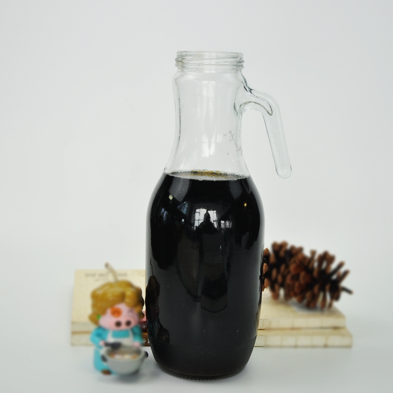 1.5 liter half-handle juice glass bottle